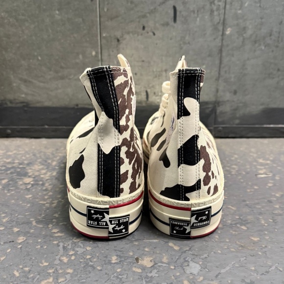 Converse x Brain Dead Cow Print High Top Sneakers - Picture 5 of 11
